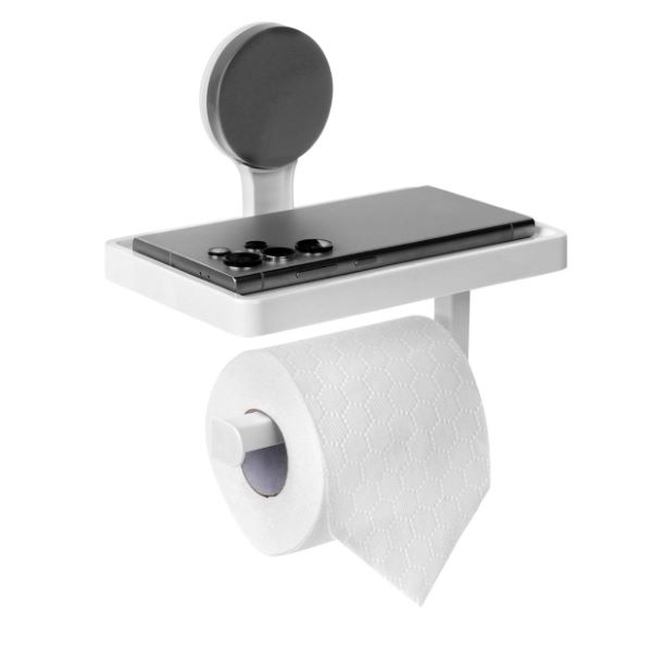 Dérouleur papier toilette avec tablette