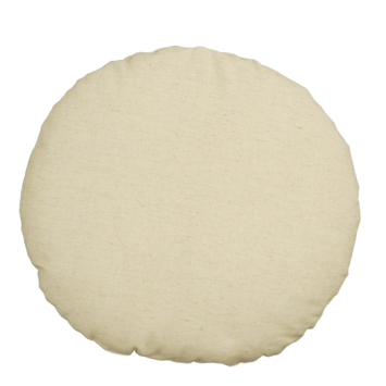 Sierkussen palmboom rond groen - h10xd40cm