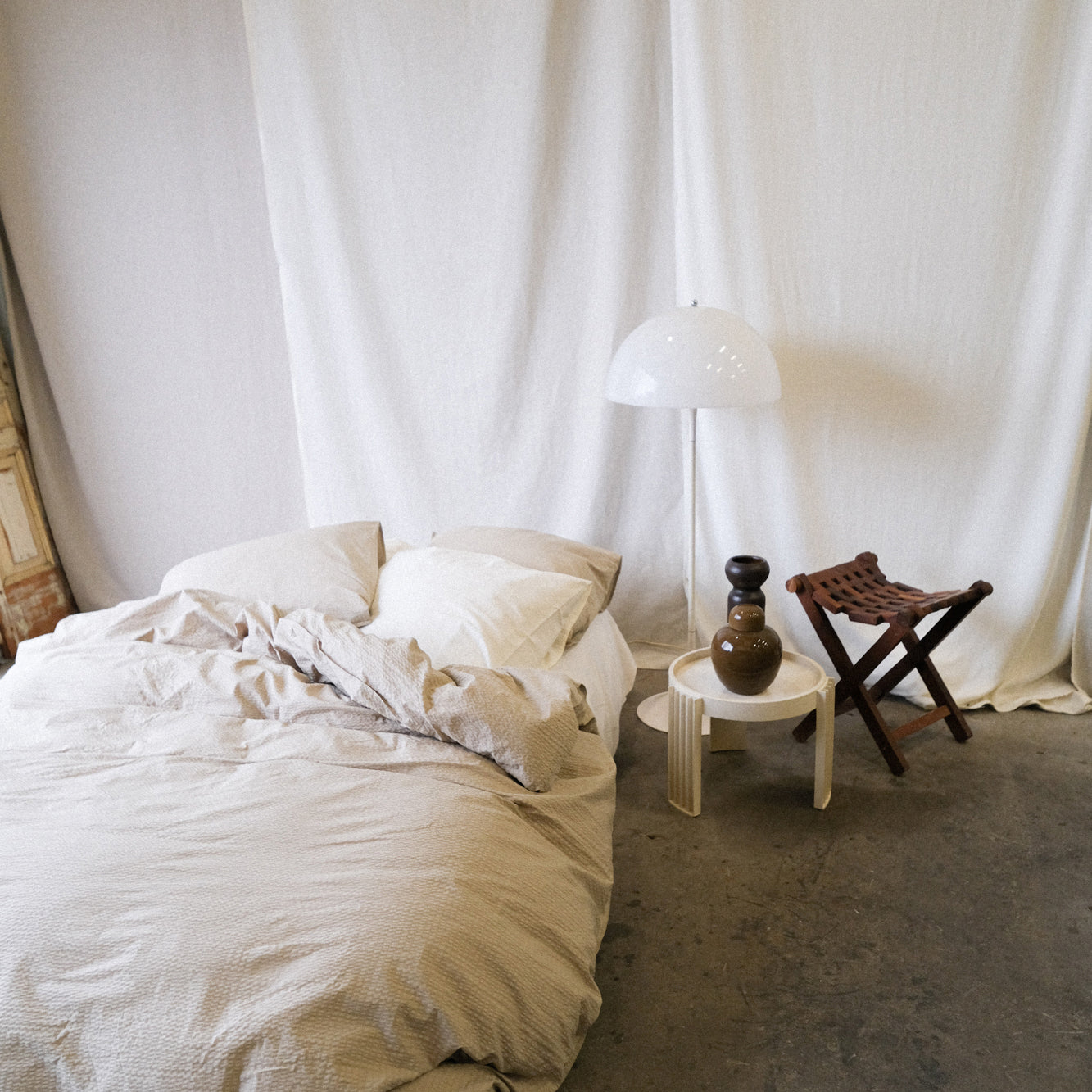 Crisp Sheets Dekbedovertrek 200 x 220 cm - Sand Stone