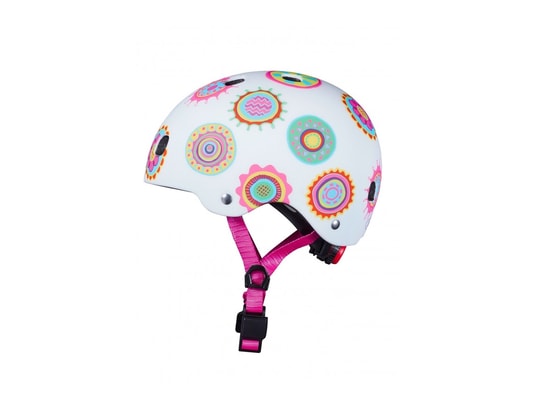 MICRO - Vélo enfant Casque vélo et trottinette doodle dots boucle magnétique lum...