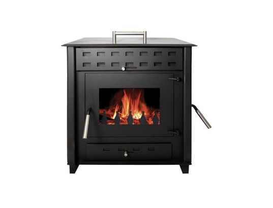 INTERSTOVES - Poêle à bois Hugo 9 | bûches 50cm - noir