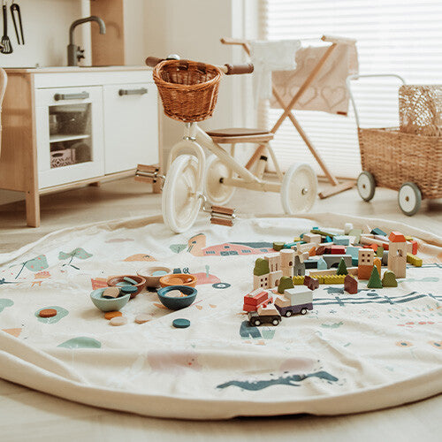 play&go speelkleed en opbergzak noomad - farm