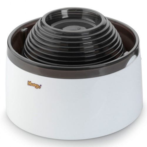 Dispensador de água Cascade para animais de estimação, preto