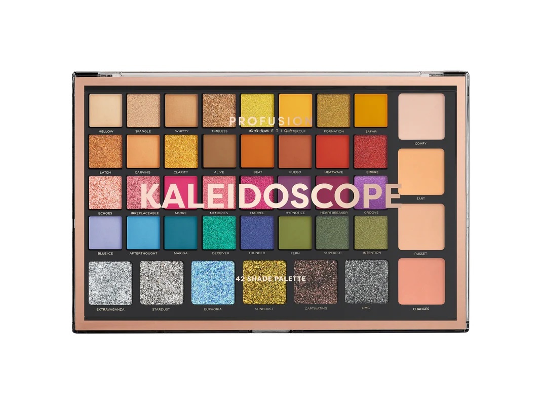 PALETE SOMBRAS PROFUSION KALEIDOSCOPE 42 CORES