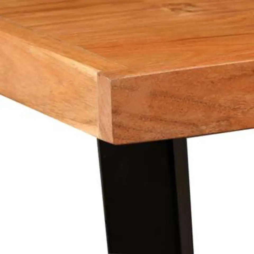 vidaXL - Bartafel - Bruin - Hout - 60 x 60 x 107 cm