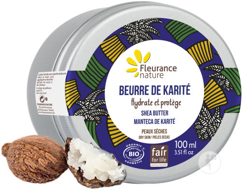 Fleurance Nature Beurre De Karité Bio Peaux Sèches 100ml