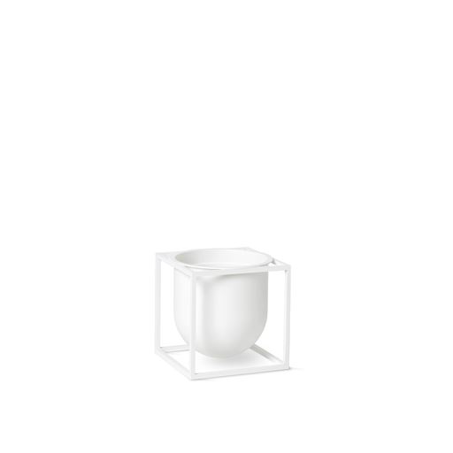 Audo Kubus Flowerpot 14, Hvid