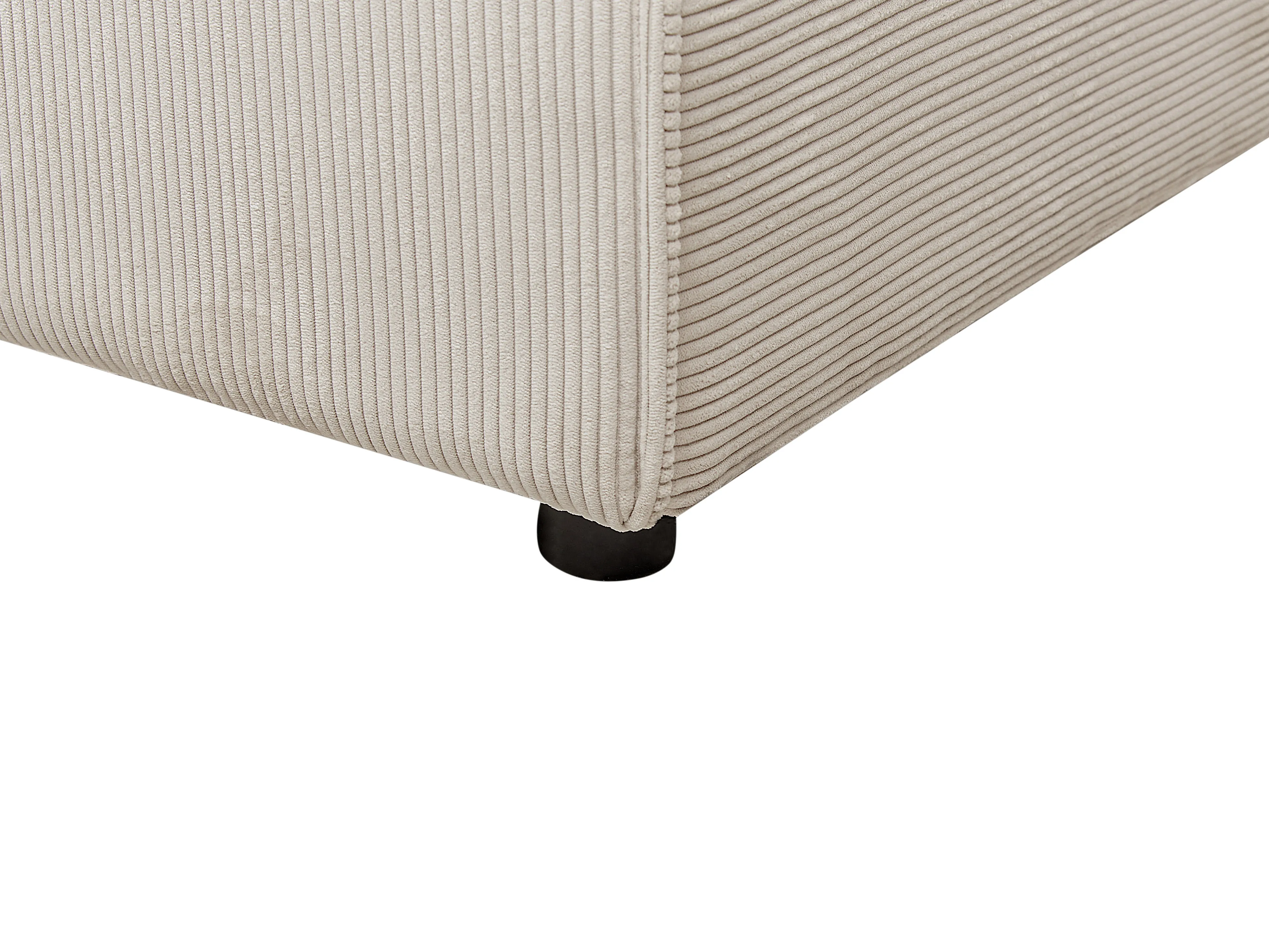 Hoekslaapbank 3-zits ABACKA Corduroy Beige linkszijdig