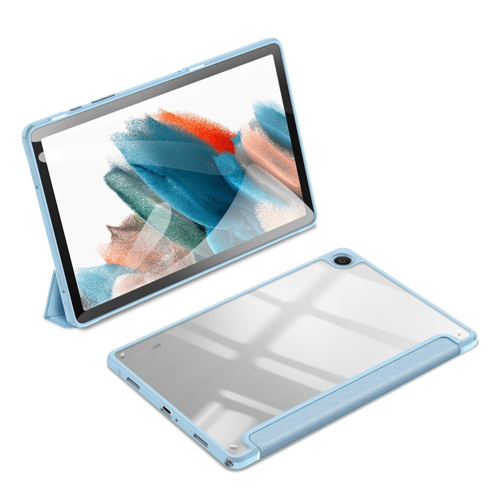 Samsung Galaxy Tab A9  Plus Leder Tasche Smart Cover Schutzhülle - Blau