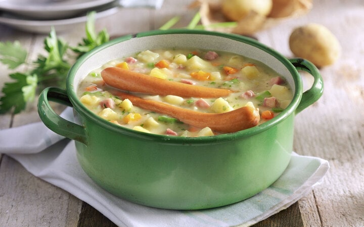 Kartoffelsuppe mit Wiener Würstchen (20050) | online bestellen!