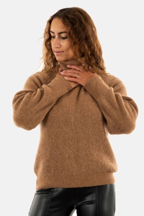Pull hiver la petite etoile mona 15 camel