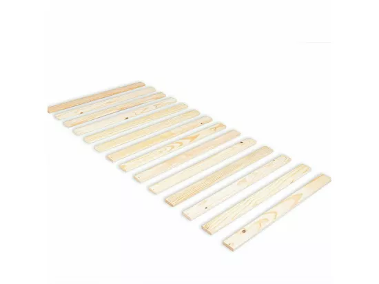 Sommier fagot 90x200 cm bois massif bois naturel MORO