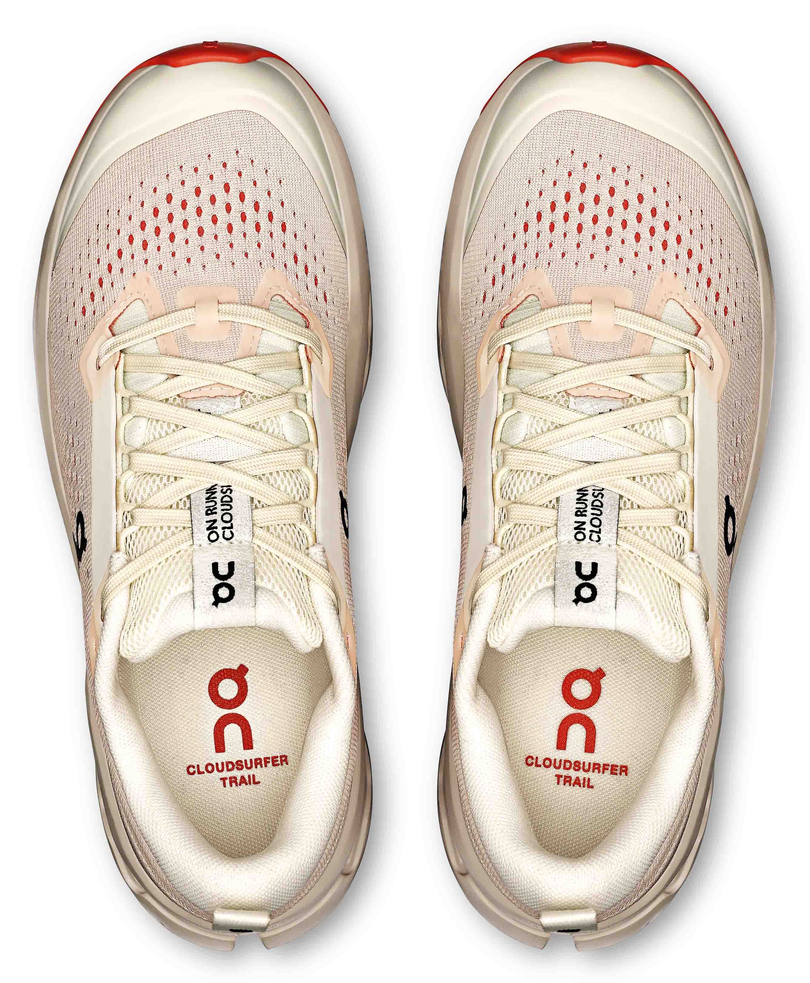 Cloudsurfer Trail 2 Dame Ivory/Salmon