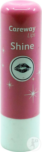 Careway Lips Shine Baume À Lèvres Arôme Fraise Stick 4,8g