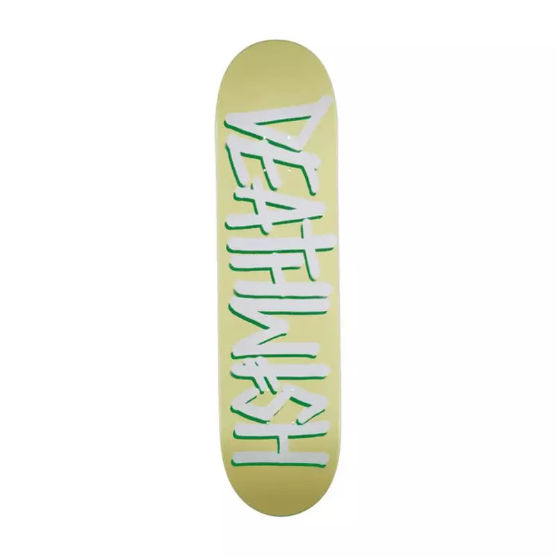 Plateau skate DEATHWISH SKATEBOARDS Deathspray Pale Ylw 8.0