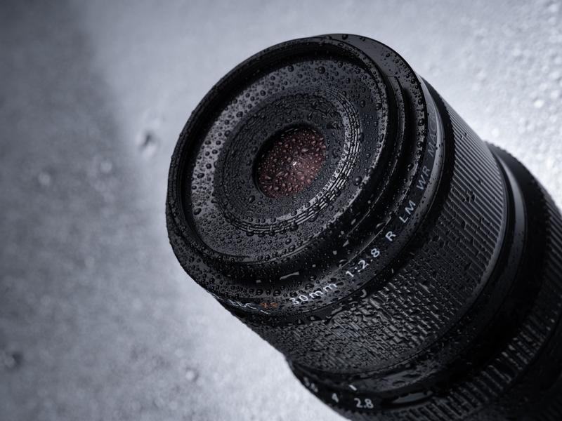 Fujifilm Festbrennweite FUJINON XF 30mm F/2.8 R LM WR Macro Kompakte Festbrennweite für Nahaufnahmen mit Abbildungsmassstab 1:1