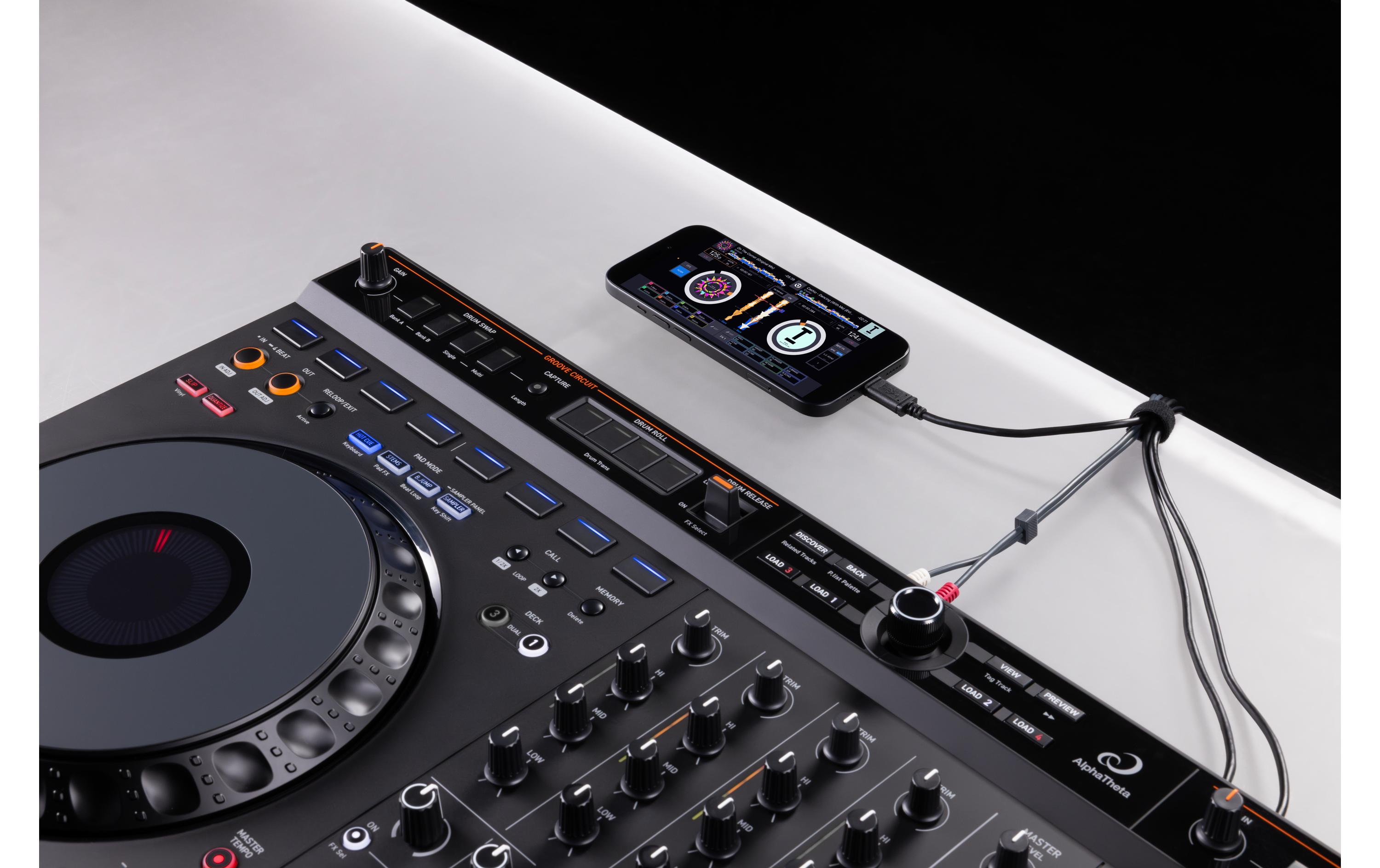 DJ-Controller DDJ-GRV6<br>4-Kanal DJ-Performance-Controller