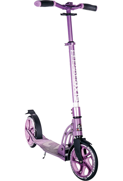 Six Degrees Aluminium klappbarer Scooter Lila