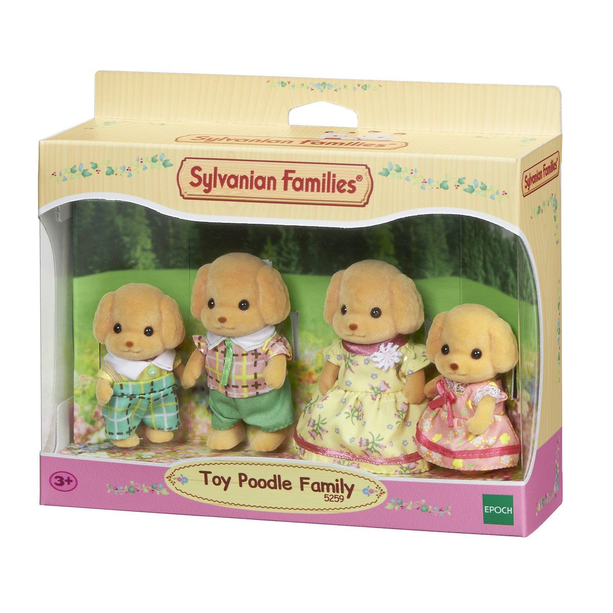 La famille caniche - Sylvanian Families 5215