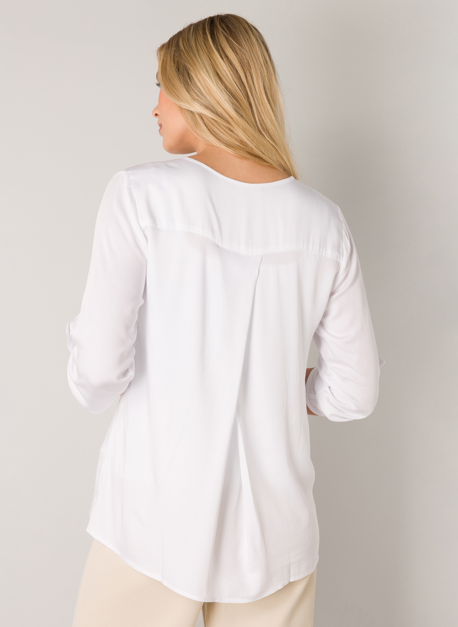 Base Level Shirtbluse , mit V-Ausschnitt