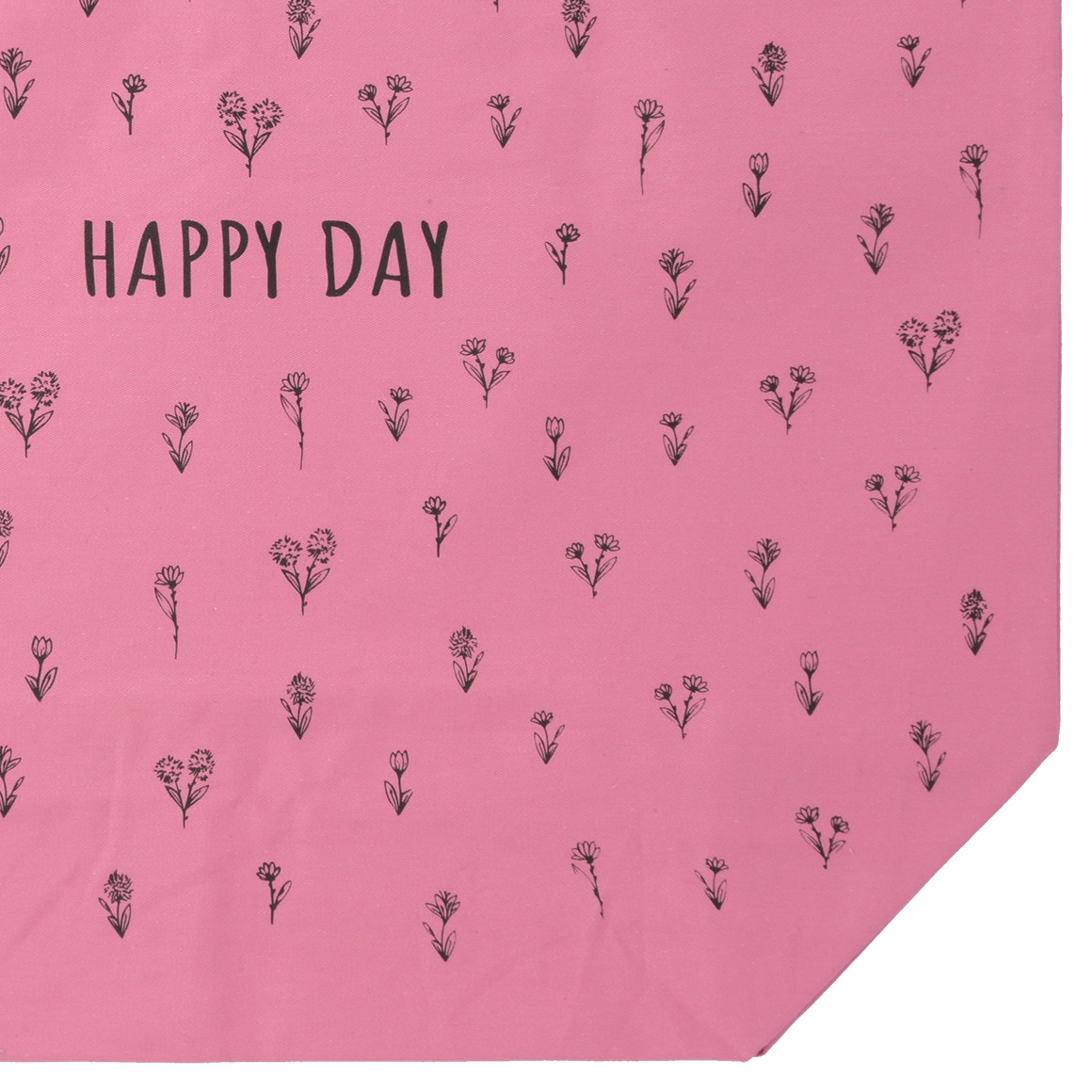 Gina Benotti Canvas-Shopper mit Print rosa