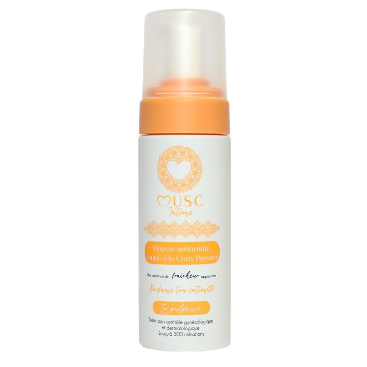 Mousse nettoyante intime Crazy Passion 150ml