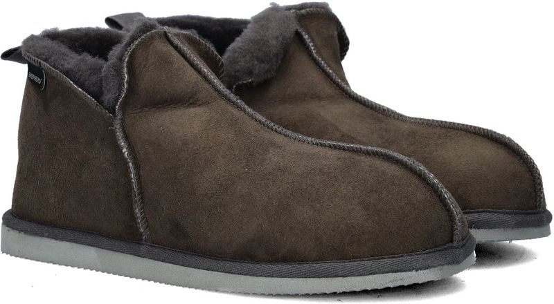 Shepherd - Andy - Pantoffel - Antraciet - Suede - Gevoerd met Schapenwol