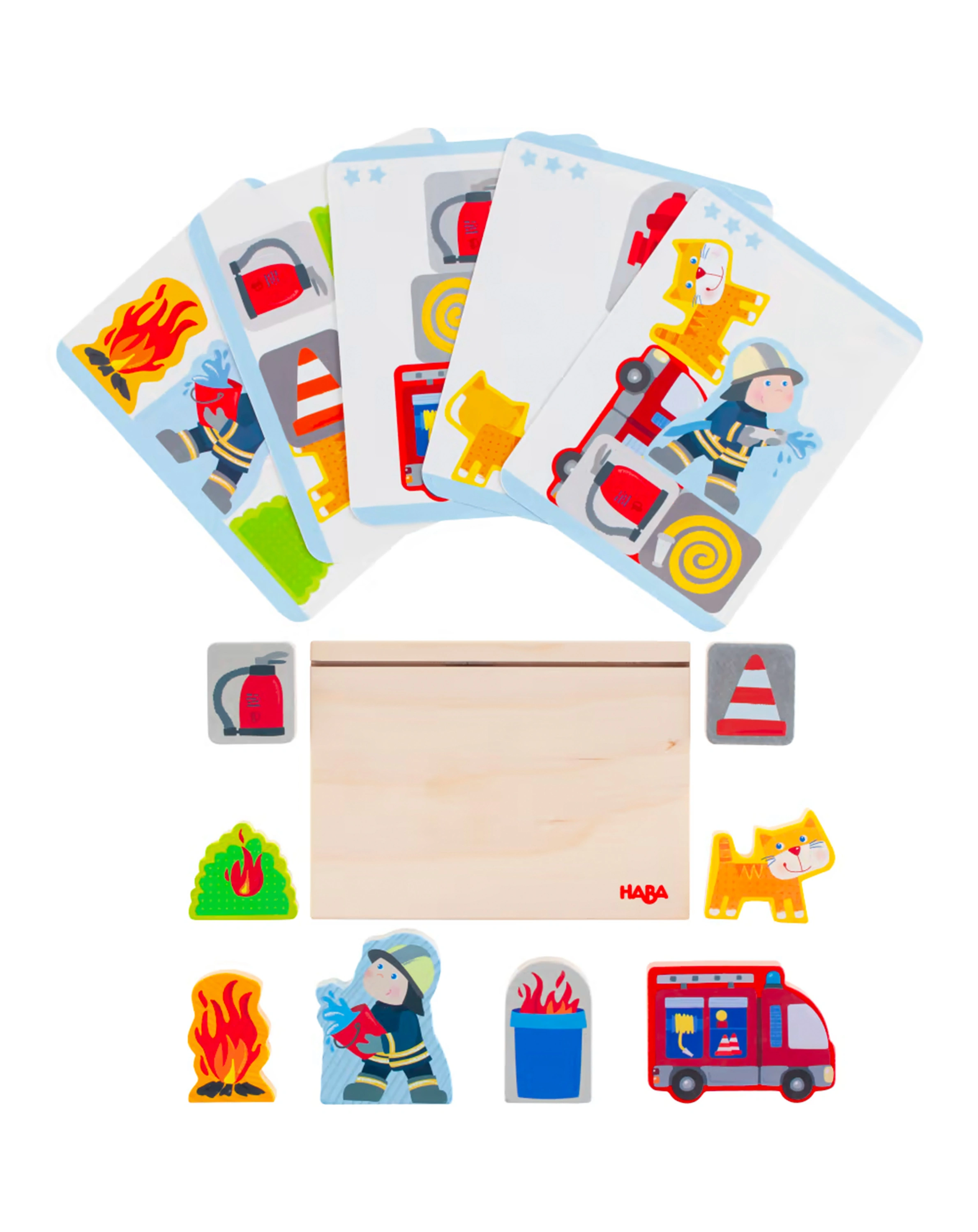 Stapelspiel FEUERWEHR 14-teilig
