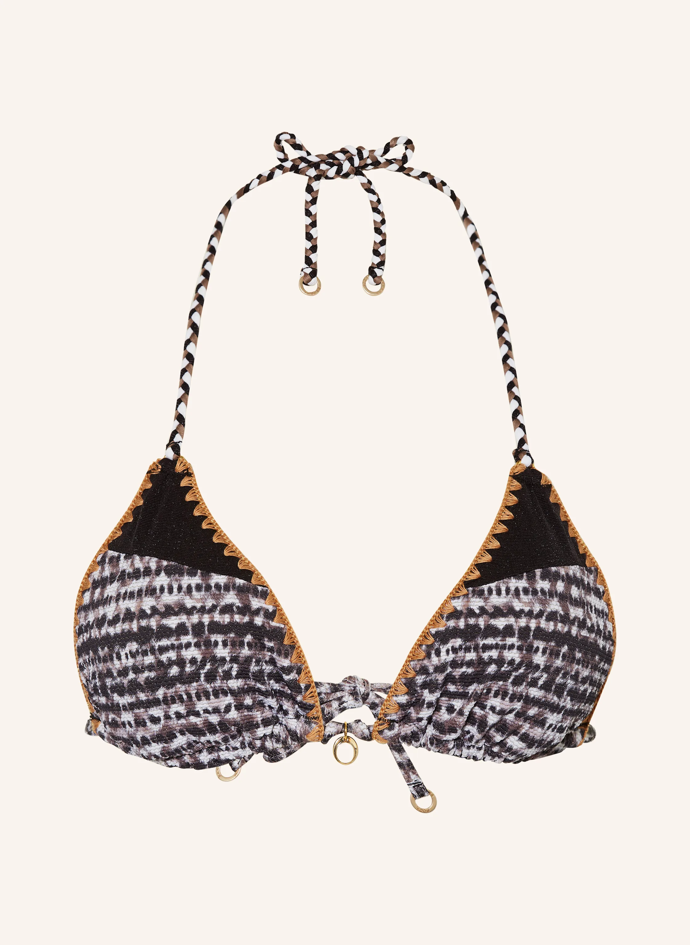 BANANA MOON COUTURE Triangel-Bikini-Top BOSCO KLOKOA mit Glitzergarn