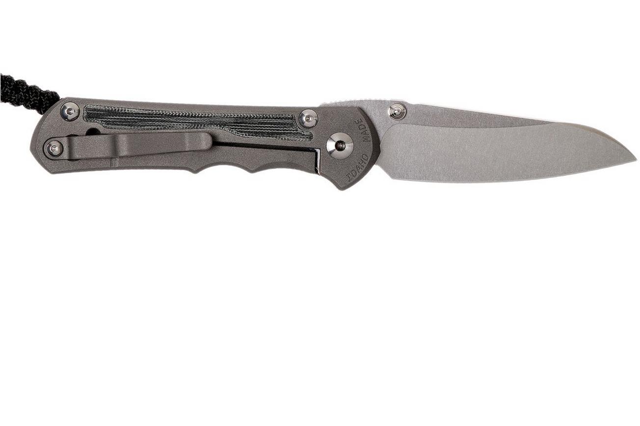 Chris Reeve Large Inkosi Insingo Black Micarta Inlay LIN-1028 zakmes