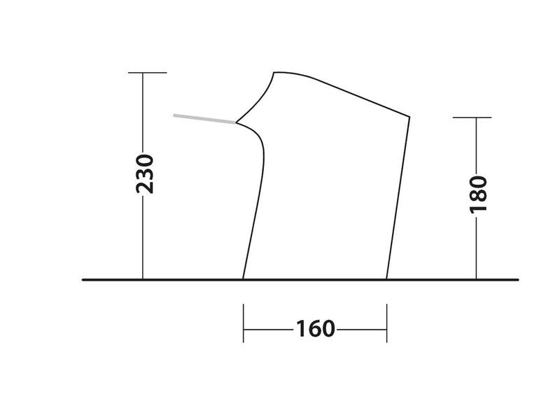Outwell Zeltverbinder Universal Connector XL Innovatives Verbindungsset für Outwell-Zelte