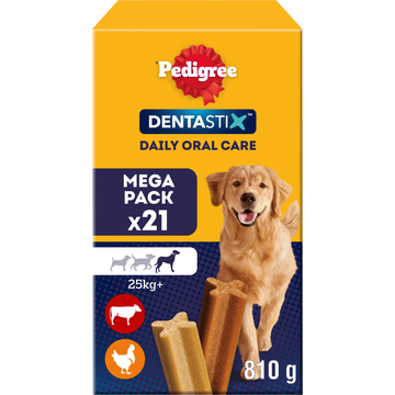 Pedigree Dentastix Maxi Kauwstaaf - Gebitsverzorgende Hondensnack - 21 Stuks
