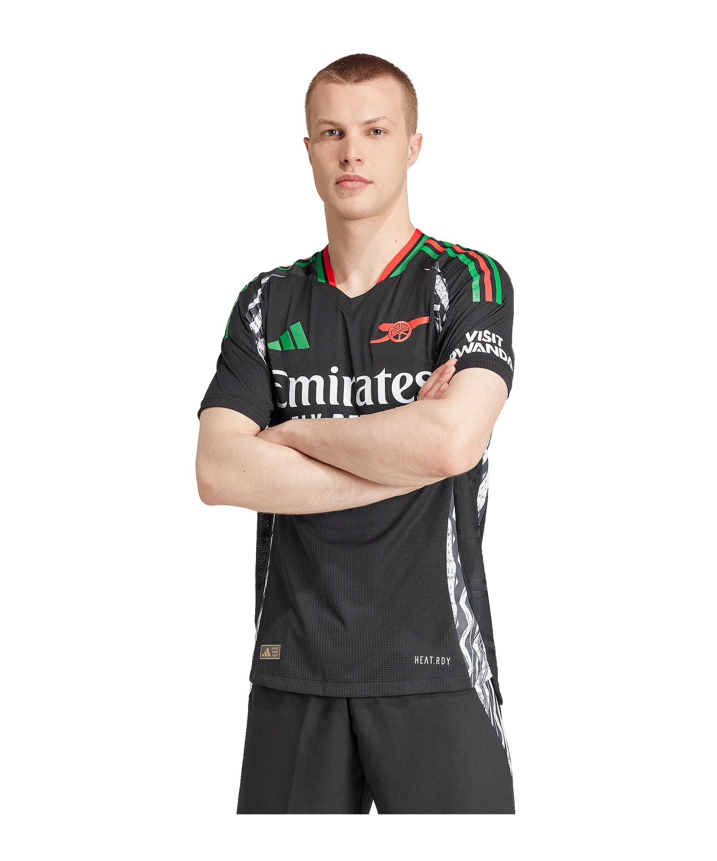 adidas FC Arsenal London Auth. Trikot Away 2024/2025 Schwarz