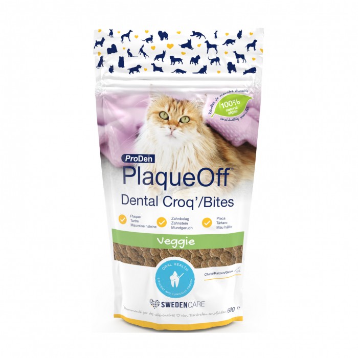 PlaqueOff Chat - Dental Croq' - Veggies
