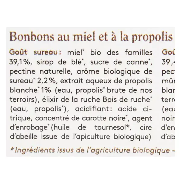 Ballot-Flurin Enfant Bonbons des Ours Protecteurs Bio 100g