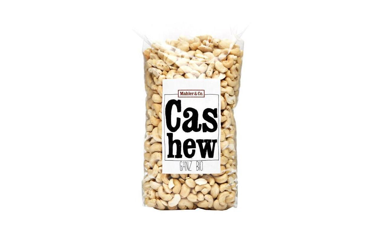 Bio Cashews ganz 1 kgCashew-Nüsse