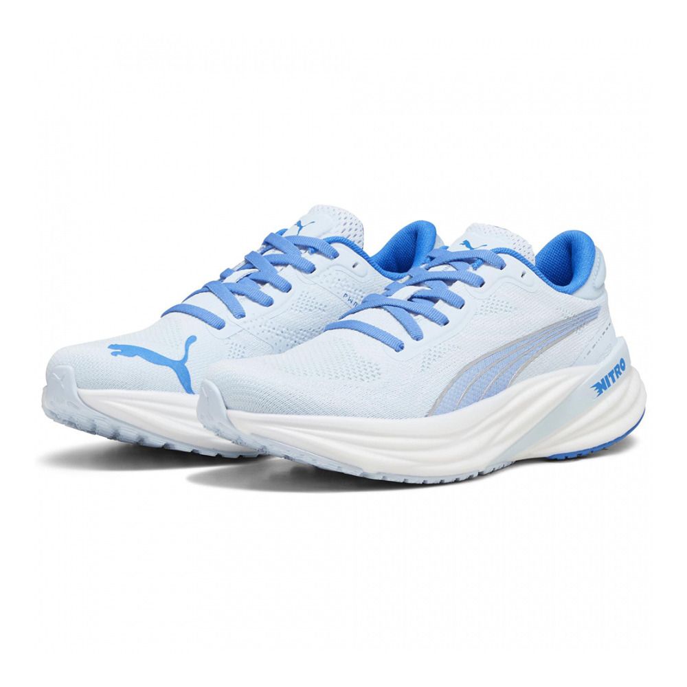 Puma MAGNIFY NITRO 2 - Chaussures running Femme icy blue/ultra blue