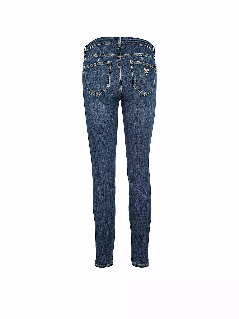 GUESS Highwaist Jeans Skinny Fit Curve X blau
