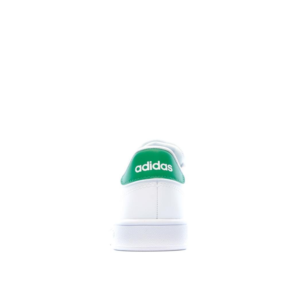 Adidas Baskets blanc/vert Enfant Adidas Advantage