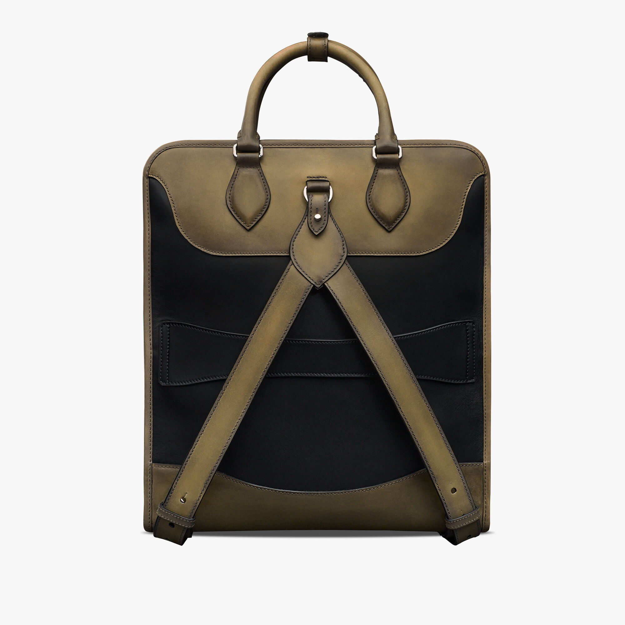 Sac À Dos Premier Jour En Cuir Scritto