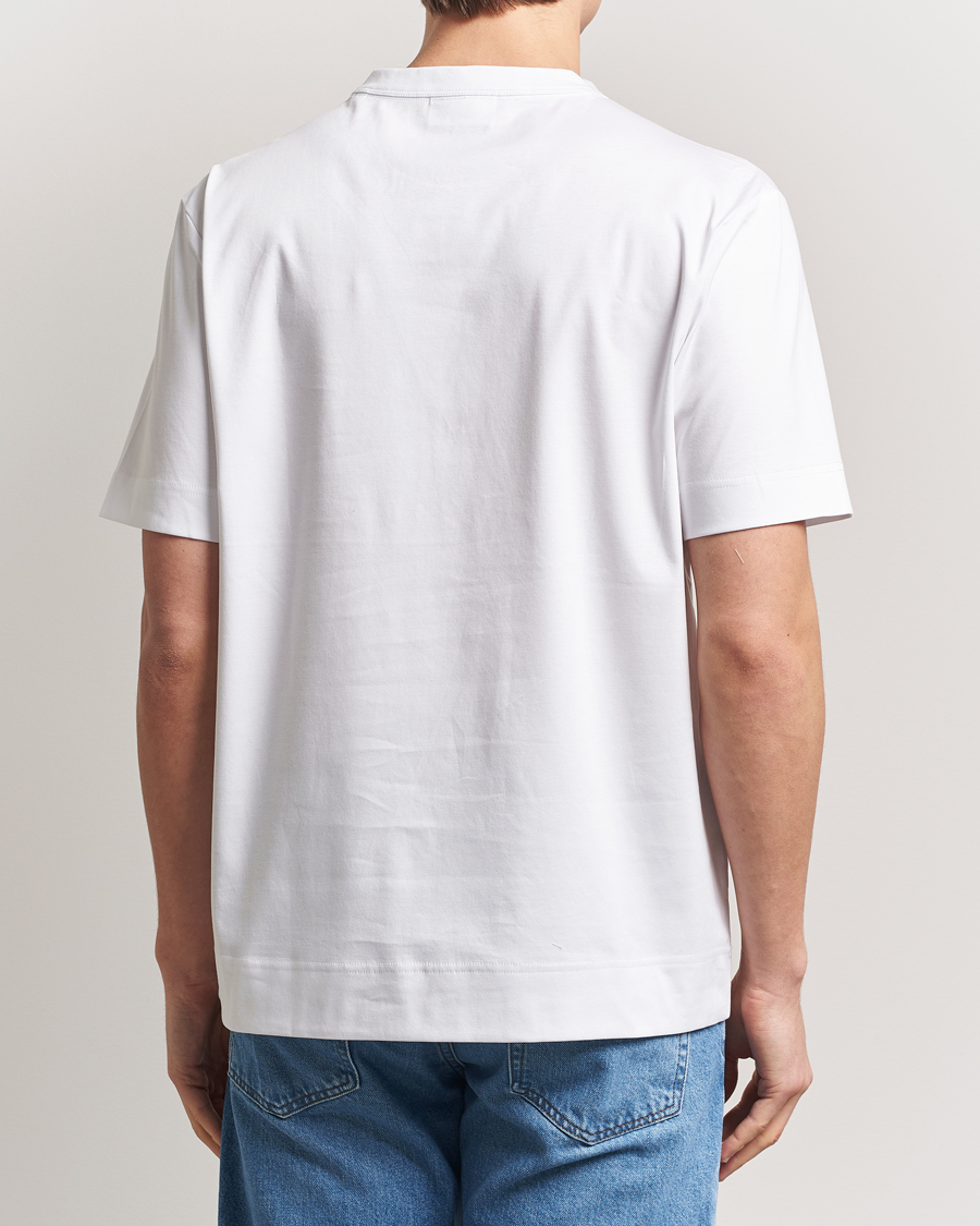 NN07 Pedro Mercerized Crew Neck T-Shirt White