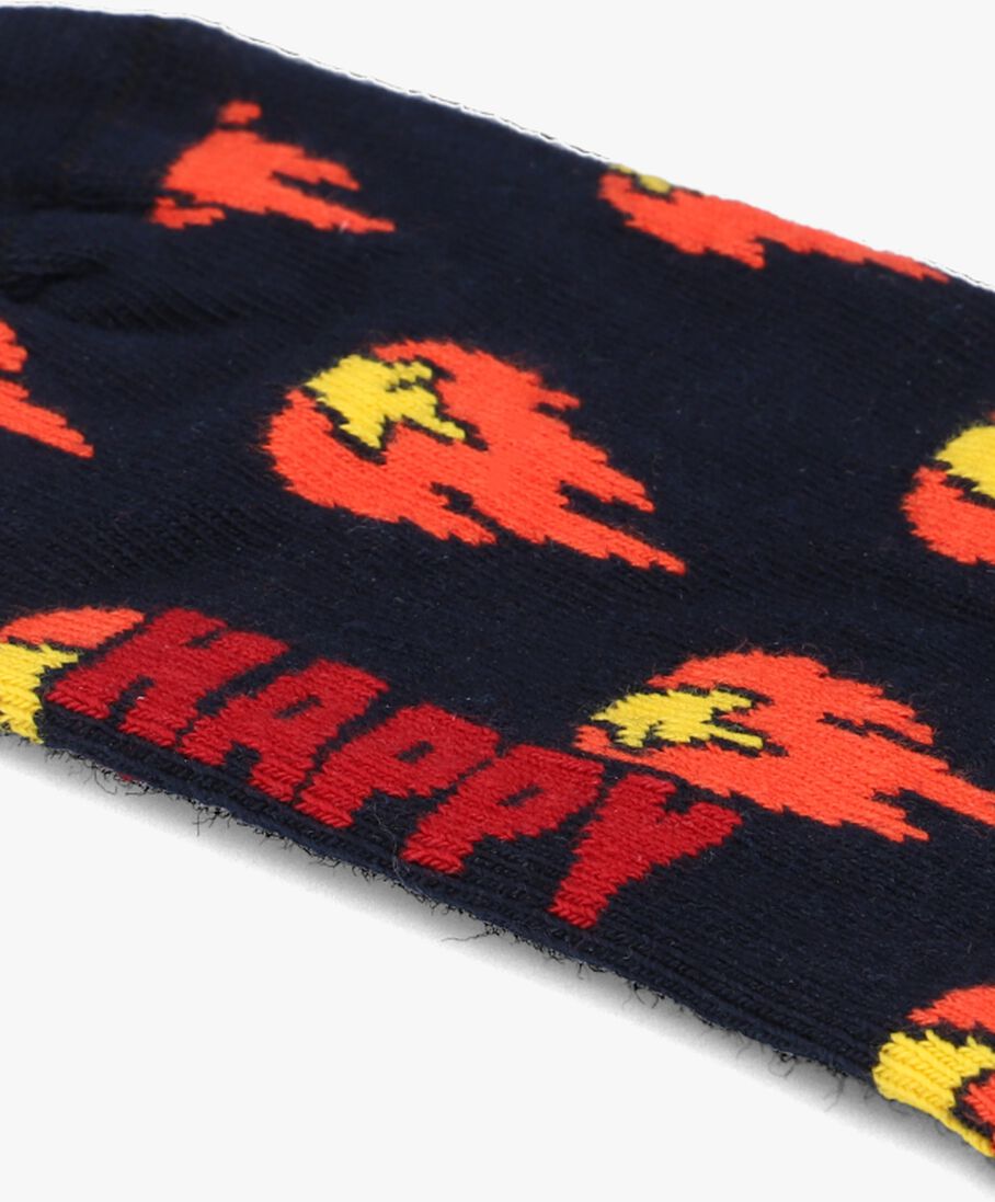 HAPPY SOCKS rode happy socks sokken flames