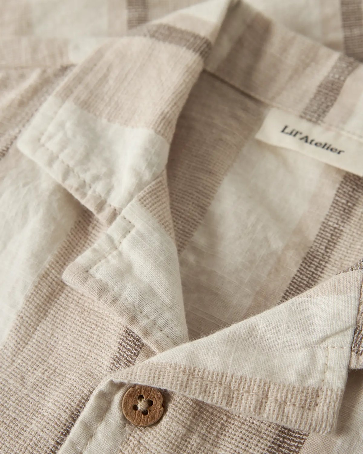 Skjorte Barn Barn – Øko Bomull, Viscose | NMMFIBERT SS LOOSE SHIRT LIL