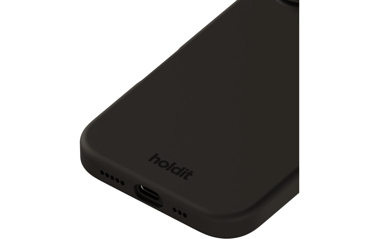 Back Cover Silicone iPhone 16 Plus SchwarzSchutzhülle für das Apple iPhone 16 Plus