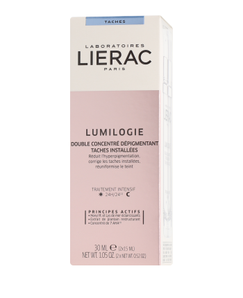 LIERAC Lumilogie Double Concentré Dépigmentant Taches Installées 30ml