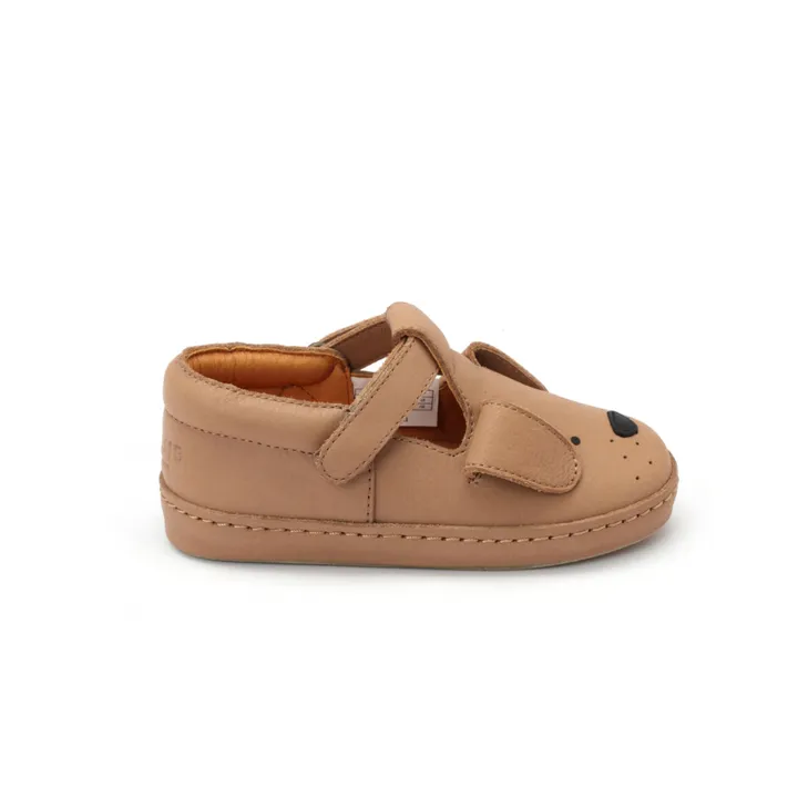 Donsje Baskets Scratchs Xan Chien | Camel