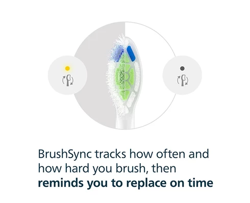 Philips Sonicare Brushhead W2, 4 pack, White
