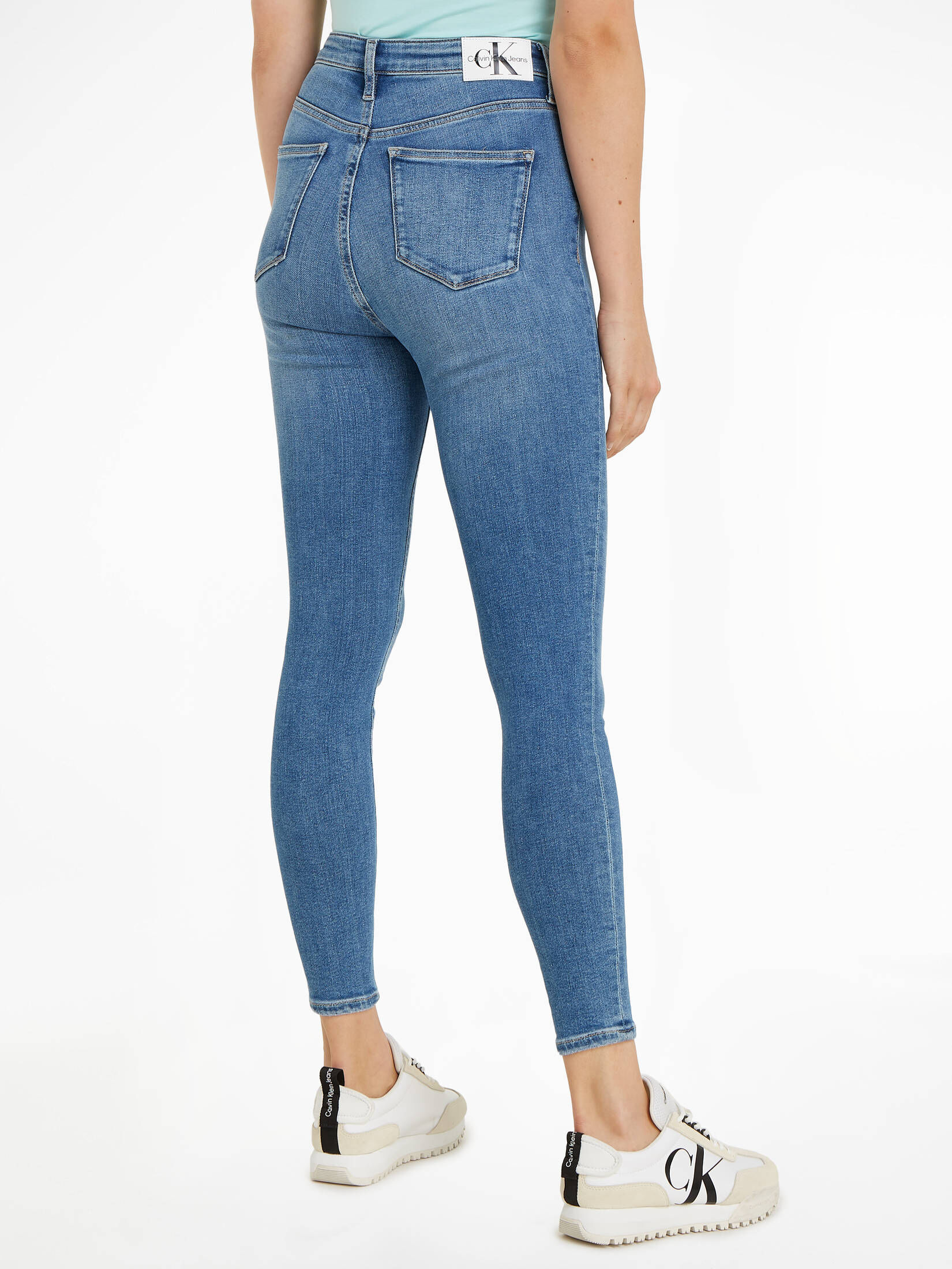 CALVIN KLEIN JEANS| Damen Jeans HIGH RISE SKINNY ANKLE