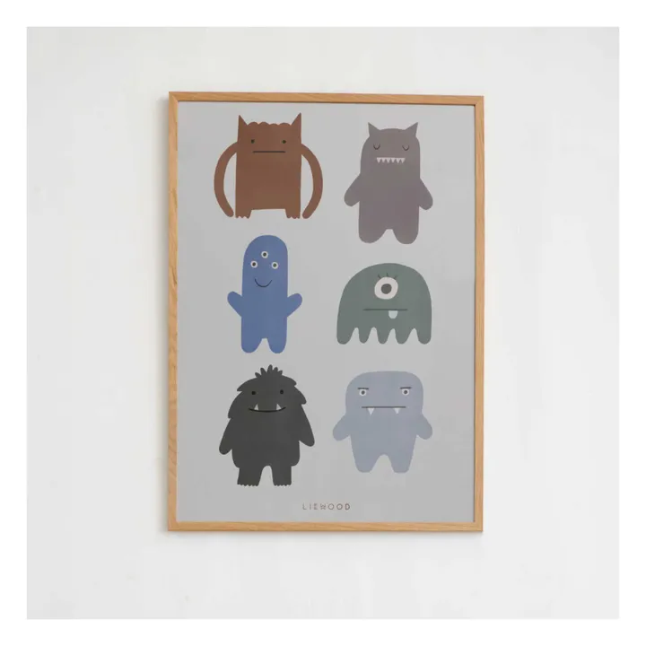 Liewood Affiche Beverly | Monster/Mist