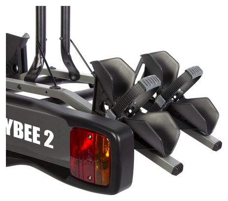 Porte-Vélos sur Boule d'Attelage Buzz Rack BuzzyBee 2 - 7 Broches - 2 Vélos Noir